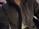 优衣库男装女装连帽拉链运动开衫长袖外套休闲卫衣25新款479800 08 深灰色 L 实拍图
