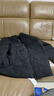 劲霸男装鸭绒羽绒服男立领纯色冬季保暖茄克羽绒服NRHG4002 黑色 4XL 实拍图