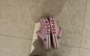 卡骆驰（CROCS）贝雅卡骆班儿童洞洞鞋沙滩鞋男女童包头拖鞋/207018/207019 芭蕾粉/糖果粉-6TG 35 (215mm) 实拍图