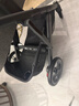 UPPAbabyCRUZ V2+婴儿车高景观婴儿推车双向 可坐可躺 易折叠 宝宝手推车 【CRUZ V2+】+V3睡篮 深灰色-新品升级 实拍图