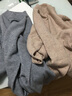 恒源祥100%纯羊毛衫男冬季半高领宽松商务中年男士内搭保暖打底针织毛衣 实拍图