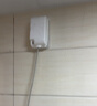 德力西（DELIXI）漏保插座防水盒热水器带漏保大插头防溅盒 带五孔10A插座白色 实拍图