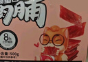 三只松鼠高蛋白肉脯500g 量贩箱装 靖江鸡肉猪肉干 休闲食品 即食解馋 实拍图