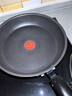特福不粘煎锅家用牛排平底煎锅少油烟有钛煎饼锅电磁炉燃气灶通用26cm 实拍图