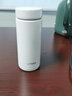 虎牌（TIGER）保温杯轻便迷你型保冷杯MMZ-A35C真空男女办公杯水杯保温杯 雪花白WW 350ml 实拍图