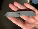 京东京造 水果刀 削刮皮家用多功能不锈钢便携可折叠【户外小刀】 实拍图
