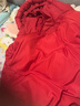 英氏（YEEHOO）儿童加厚羽绒服外套冬季防寒小熊羽绒服中大童外套超韧绒 新年红 120 cm-充绒量70g 实拍图