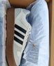 adidas「小锯齿」D-PAD CLASSIC美高风篮球风板鞋男女阿迪达斯   浅灰/黑色/浅猩红   42.5 实拍图