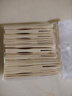 特美居（temeiju）水果叉一次性叉子月饼蛋糕竹制加厚点心叉外卖打包环保木叉100支 实拍图