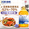 海狮亚麻籽油5L 头道冷榨食用油 527亚麻酸含量达52%-70% 中华老字号 实拍图