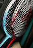 川崎（KAWASAKI）羽毛球拍轻量化碳素中杆对拍KD-1蓝红（已穿线+6球+手胶+拍包） 实拍图