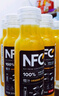 农夫山泉100%纯果汁NFC橙汁300ml*10瓶整箱鲜果冷压榨饮料礼盒热门商品 实拍图