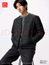 优衣库男装女装高级轻型羽绒便携式茄克/弧形压线外套夹克480949 09 黑色 2XL 实拍图