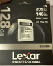 雷克沙（Lexar）128GB SD存储卡 U3 V30 佳能索尼富士尼康相机高速SD卡 读205MB/s 写140MB/s 4K超清录制 SD银卡 实拍图