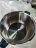 苏泊尔（SUPOR）304不锈钢5.2L压力锅22cm【2-4人适用】快煮防爆高压锅电磁炉通用 实拍图