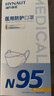 海氏海诺N95级医用防护口罩 灭菌级 柳叶形独立包装30支/盒成人独立包装 实拍图