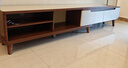 全友家居现代简约木纹电视柜茶几组合家具储物柜可伸缩电视机收纳柜子 实拍图