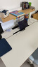 乐歌（Loctek）儿童学习桌实木【全龄段电动升降桌】小学写字书桌T4+A31蓝+书架 实拍图