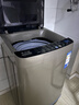 志高（CHIGO）全自动洗衣机 家用小型波轮 洗脱一体机大容量 公寓宿舍出租房 10KG咖啡金【蓝光洗护+风干洁桶+强电机】 实拍图