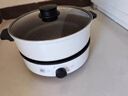 美的（Midea）电火锅 火锅专用锅3-4人 电锅一体家用多功能锅 一锅多用宿舍电煮锅 电热锅分体可拆 4L 【底座可当电磁盘】26easy501 实拍图