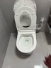 九牧（JOMOO）轻智能马桶家用卫生间恒温抗菌虹吸坐便器泡沫盾无水压限制SQ9650 【黑魔方】旋风魔力泡+免触+NFC 400坑距(390以上选择) 实拍图