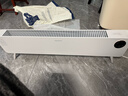 松下（Panasonic）【暖小白】石墨烯踢脚线取暖器家用遥控大面积电暖器浴室防水干衣电暖气节能速热暖风机DS-A2164CW 实拍图