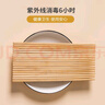 双枪一次性筷子免洗碳化竹筷独立包装100双 家用野营快餐外卖打包餐具 实拍图