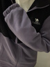 骆驼（CAMEL）三防冲锋衣户外登山服防风防水防污三合一运动外套 AD12263514X抓绒内胆凝夜紫男女 XL 实拍图