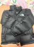 北面（The North Face）【李昀锐同款】ICON羽绒服1996NUPTSE鹅绒美版700蓬填充|3C8D GOE/宇宙黑 S (170) 美版偏大一码 实拍图