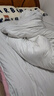 艾薇民宿宾馆床上用品抗菌白色被套单件 200*230m 实拍图