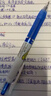 斑马牌（ZEBRA）学霸系列中性笔 0.5mm子弹头按动高颜值签字笔 学生刷题笔记标注笔 蓝笔 JJ77 蓝色 3支装 实拍图