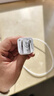 ANKER安克充电套装30W控温快充套装1m C口充电头+100W编织线 适用iPhone15/华为/荣耀 白色 实拍图