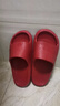 朴西香蕉船情侣凉拖鞋女浴室不易滑室内居家四季拖鞋男 红色 37-38 实拍图