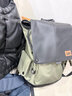 Lee户外双肩包男登山旅行包大容量背包女学生书包16寸电脑包 墨绿色 实拍图