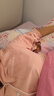 京东京造【10A抑菌】A类一等品50支纯棉睡衣女睡衣秋冬情侣家居服浅粉XL 实拍图