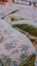 无印良品牛奶绒四件套冬季法兰绒床上四件套加绒被套200*230cm绿光森林 实拍图