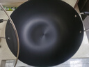 苏泊尔（SUPOR）炒锅双耳炒锅铁锅深型平底无涂层铸铁炒锅燃气电磁炉通用加深加大 36CM(适合4~10人) 36cm 实拍图