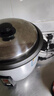 三角牌（Triangle）电饭锅家用 老式多功能便携宿舍用小容量不粘内胆电饭煲3-4人 5升加厚鼓型锅(适合4-6人) 5L 实拍图