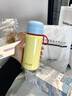 迪乐贝尔迷你保温杯女高颜值可爱ins风便携小巧学生杯子316不锈钢口袋水杯 ins风保温杯-黄色300ml 实拍图