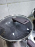 美的（Midea）炒锅不粘锅炒菜锅电磁炉锅304不锈钢平底锅燃气陶瓷0氟雪花不花芯 实拍图