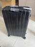 汉客行李箱男拉杆箱女大容量双层拉链密码旅行箱26英寸黑 81升巨能装 实拍图