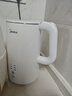 美的（Midea）电热水壶烧水壶自动断电长效保温一体恒温壶食品304不锈钢价保11.11 1500W快速加热1.5升 SH15X301 实拍图