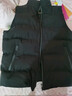 【清仓捡漏】马甲男士休闲百搭加厚秋冬防寒保暖坎肩加棉背心 黑色 2XL 建议135-150斤 实拍图