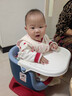 日康（rikang）宝宝餐椅 叫叫椅婴儿学坐椅多功能儿童吃饭餐桌 RK-X2009-1 蓝色 实拍图