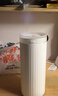 几素桌面加湿器迷你卧室宿舍床头家用空气加湿器车载加湿器无线usb充电便携纯净加湿送女男友生日礼物 白-4000毫安+12根滤芯【健康加湿+双倍雾量】 实拍图