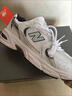 NEW BALANCE   NB530 官方老爹鞋男鞋女鞋情侣复古低帮百搭休闲运动鞋 浅灰 MR530KMW 【建议拍小半码】 36 (脚长22cm) 实拍图