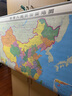 【官方正版 升级精装版】2025 中国地图挂图 大尺寸1.5米*1.1米 高清印刷防水覆膜带挂杆挂绳 学生办公室书房家庭装饰挂图挂画墙贴精美装饰   实拍图