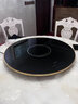 华帝（VATTI）全自动旋转暖菜板加热菜板圆形家用智能多功能带火锅电磁炉自动恒温餐桌转盘神器大容量 电磁炉80cm黑色自动旋转 实拍图
