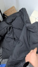 京东京造羽绒服男女情侣同款真鸭绒冬季外套面包服轻松羽绒 黑色 L 实拍图