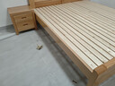 森林日记100%全榉木床全实木床双人床简约1.8米高铺硬板床婚床全原木床 床+1个床头柜 【特价】1.8*2米+松木床板和龙骨+2.7cm榉木床边 晒单实拍图